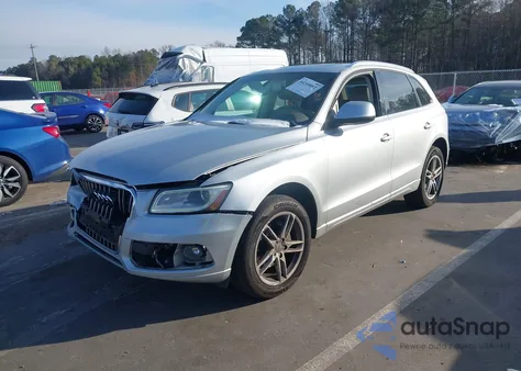 2013 Audi Q5 2.0T Premium from USA, damaged, VIN WA1LFAFP5DA074479